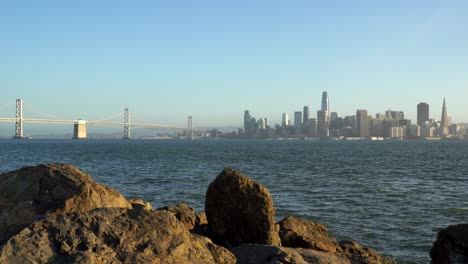 san francisco skyline view from treasure island