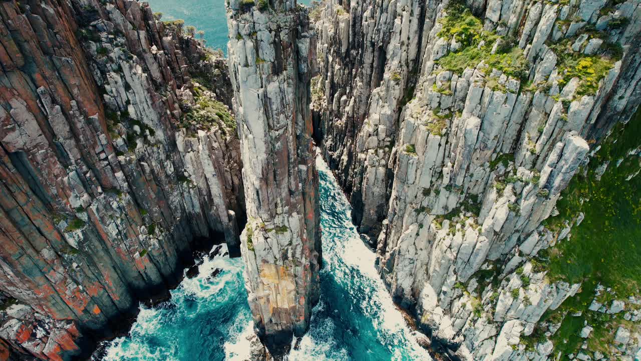 호주 태즈메이니아 케이프 하우이 드론 뷰 4