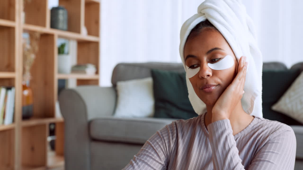 Phone, social media and beauty with a black woman