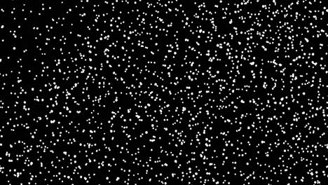 Animation-of-moving-white-spots-on-black-background