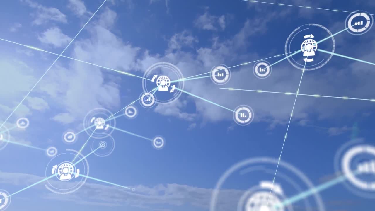 하늘에서 움직이는 커 ⁇ 터