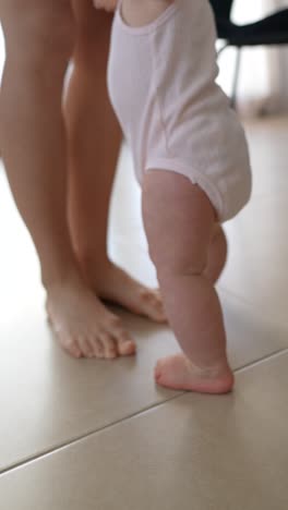 baby learning to walk