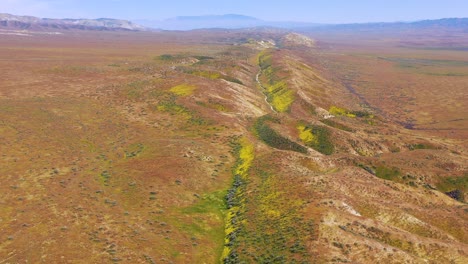 Sehr-Gute-Luftaufnahme-Der-Erdbebenverwerfung-San-Andreas-Fault-Durch-Die-Carrizo-ebene-Von-Kalifornien