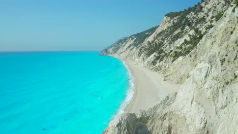 egremni beach lefkada couple in paradise