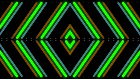 patrón geométrico de neón abstracto