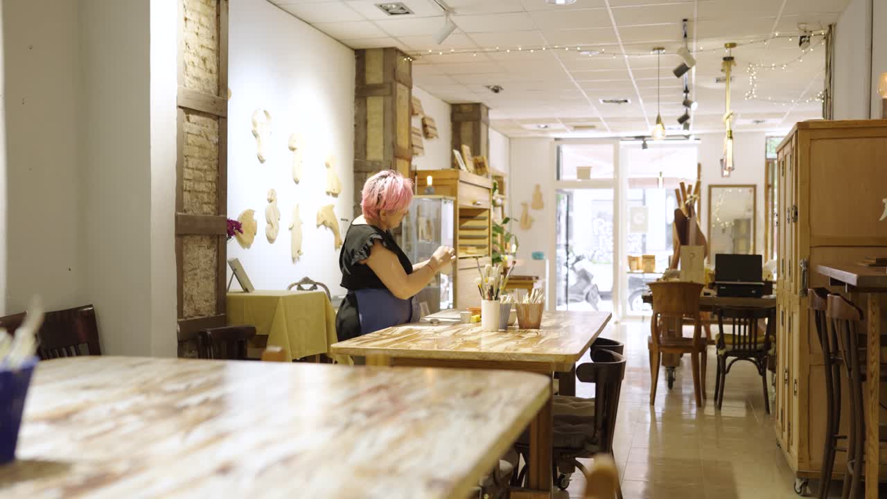 Inside a Creative Art Studio