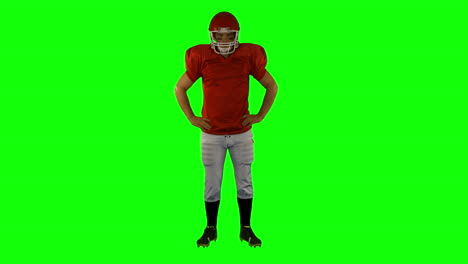 Red-serious-american-football-player-posing