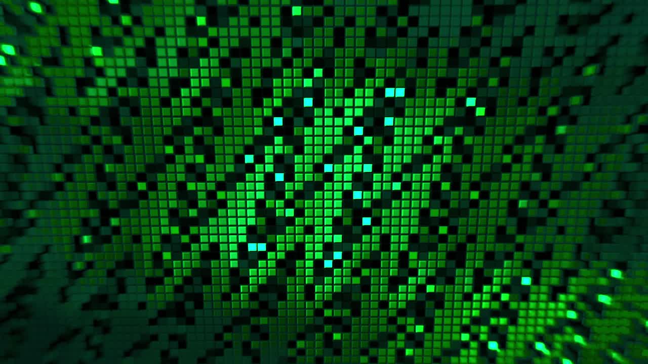 fondo de patrón geométrico verde abstracto