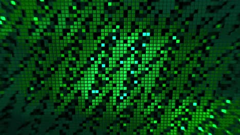 abstract green geometric pattern background