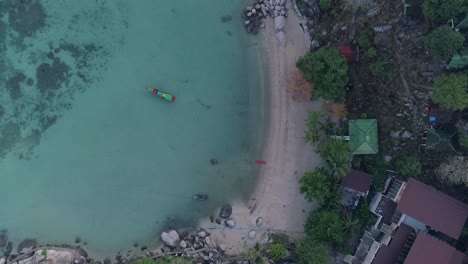 la belleza de la playa desde arriba