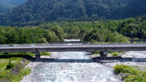 Die-Luftaufnahme-Von-Hakuba