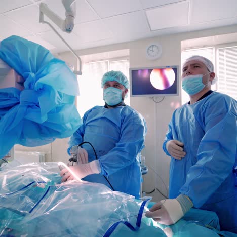 process of surgery operation