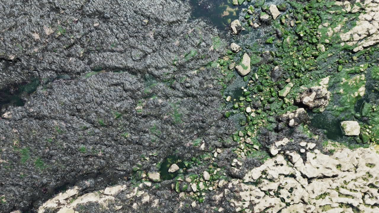 drones aéreos línea costera del reino unido