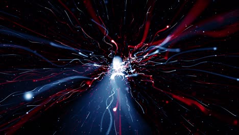 particles dust abstract light bokeh motion titles cinematic background loop