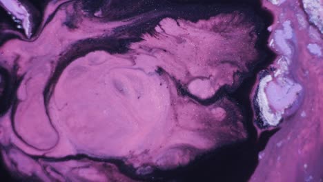 textura de pintura marmolada púrpura y rosa abstracta