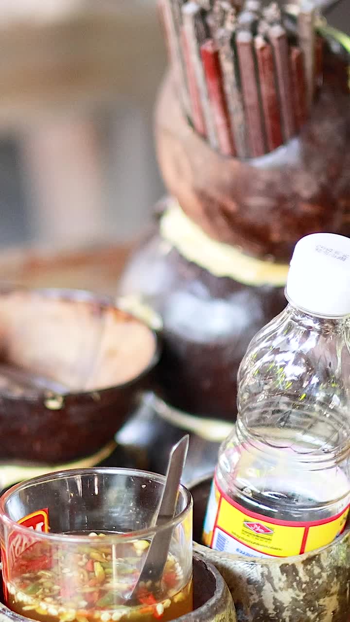 시장 상점 에서 코코 질 의 향신료