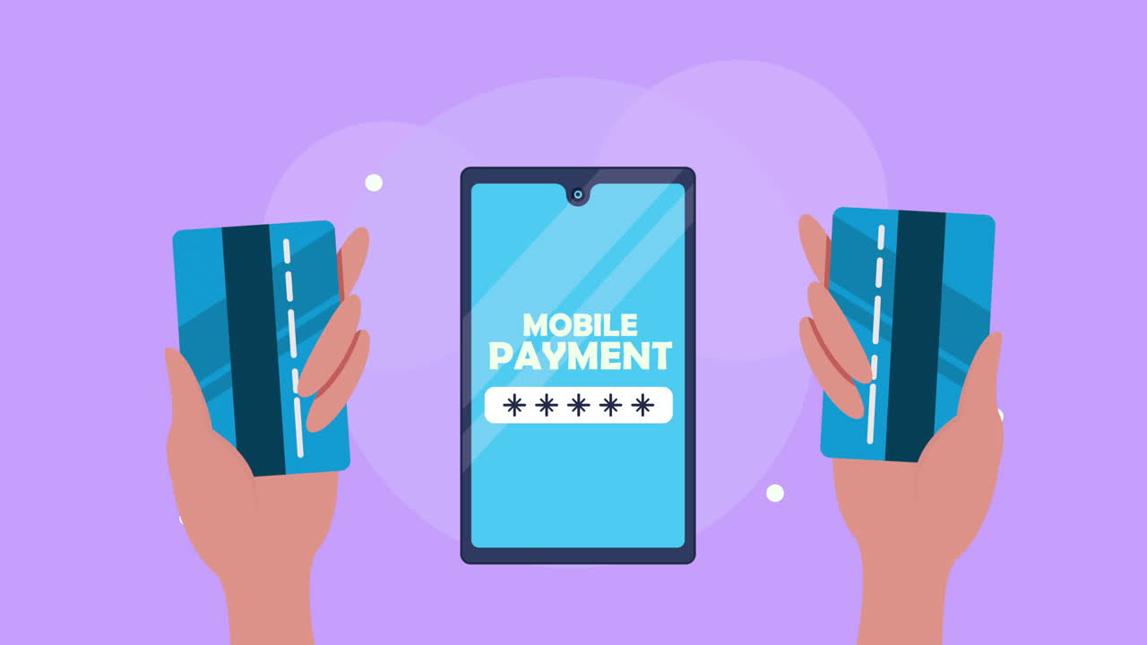 mobile payment with smartphone and credit card