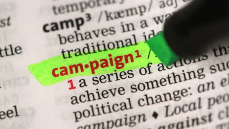 definition of campaign