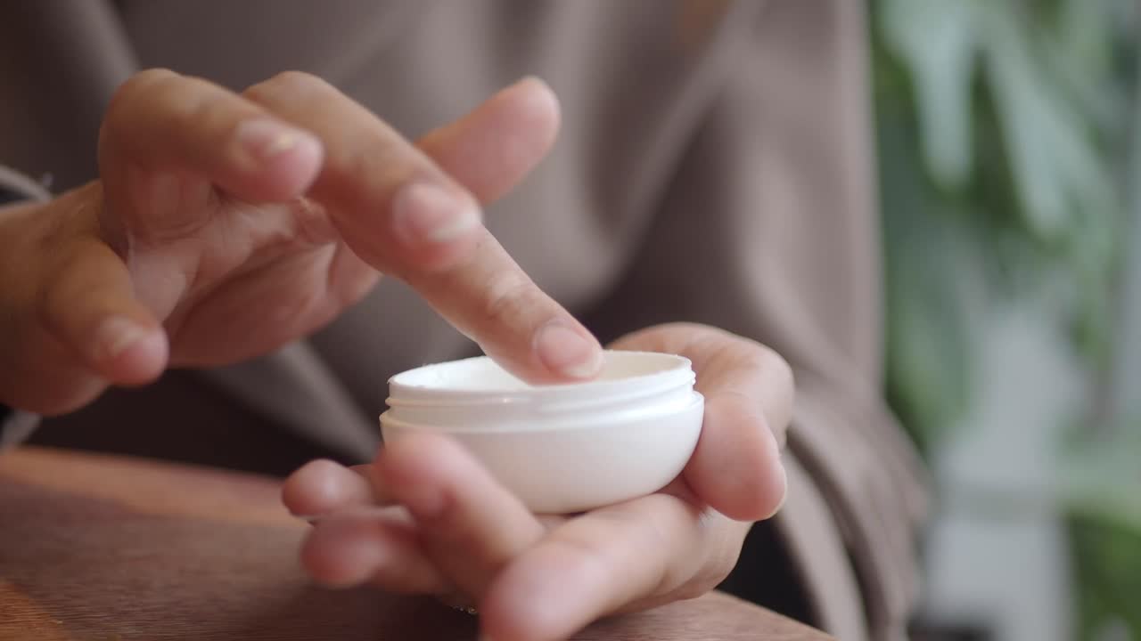Applying Cream