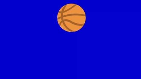 animation loop ball basketball bounce