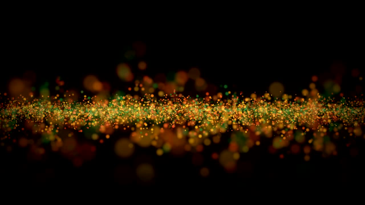 luz de navidad brillo fondo de movimiento de onda