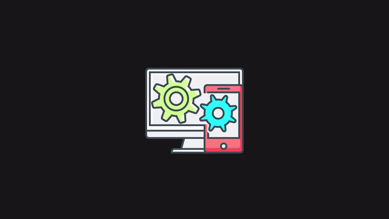 Animated Illustration of Computer and Smartphone Settings