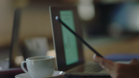 close-up-hands-business-people-using-digital-tablet-computer-in-cafe-working-online-collaborating-on-mobile-technology-networking-together-partners-sharing-ideas