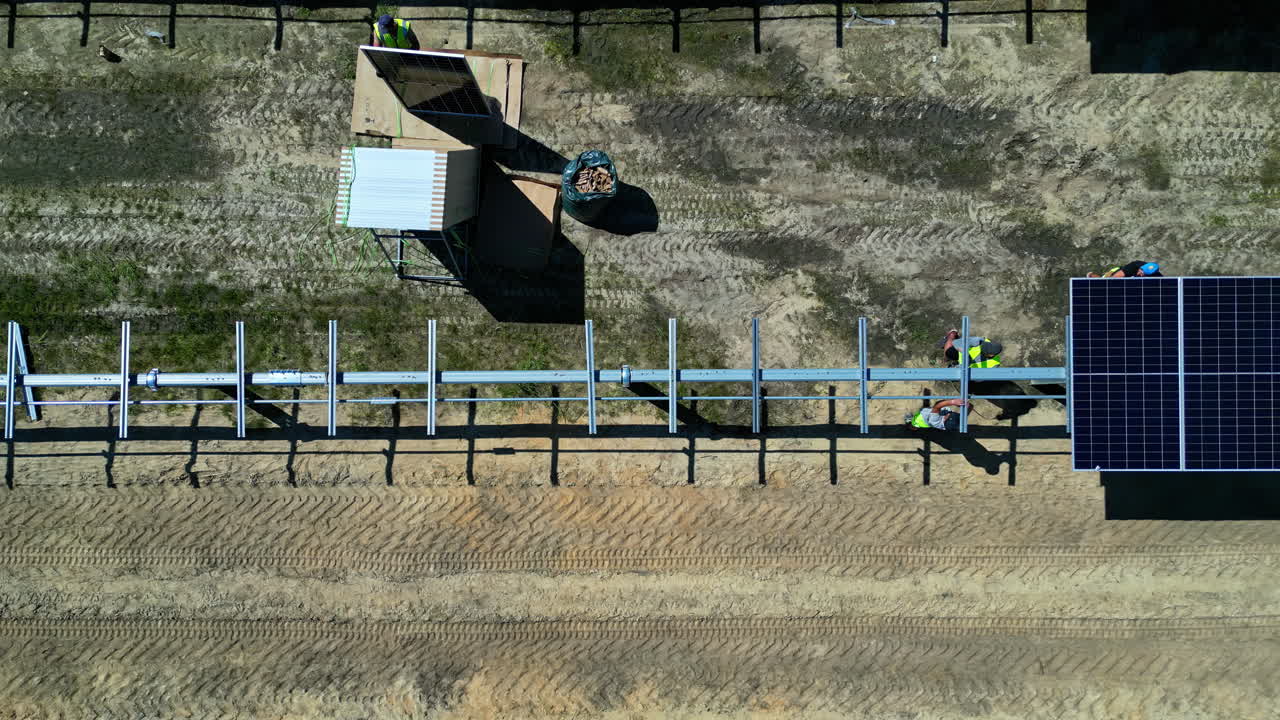 Solar panel Photovoltaic PV sun renewable energy installation, green electricity