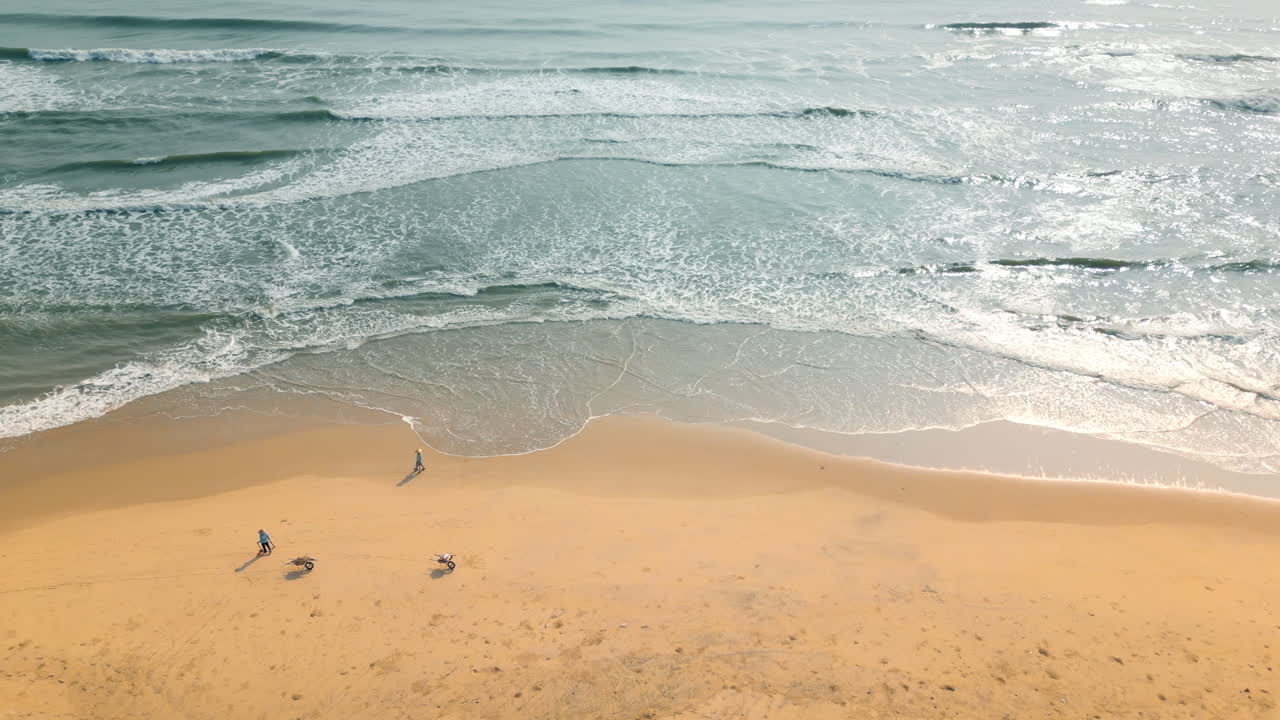 Cleaning up of a Vietnam beach