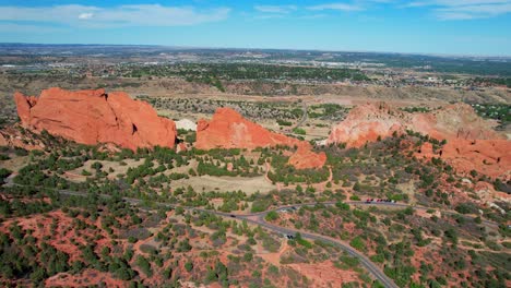 garden of the gods in colorado springs cliffs 1 2 3