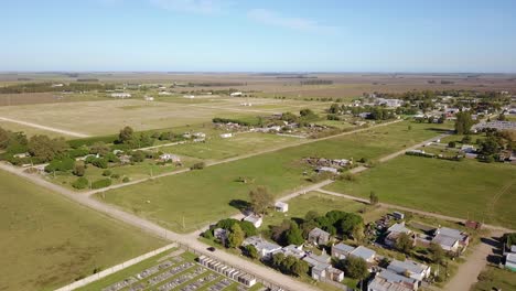 Residential-Houses-In-Rural-Town-At-Daytime