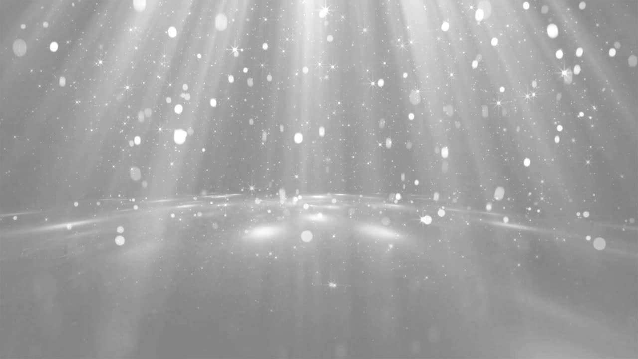 추상적인 반이는 은빛 애니메이션 배경, 원활한 루프