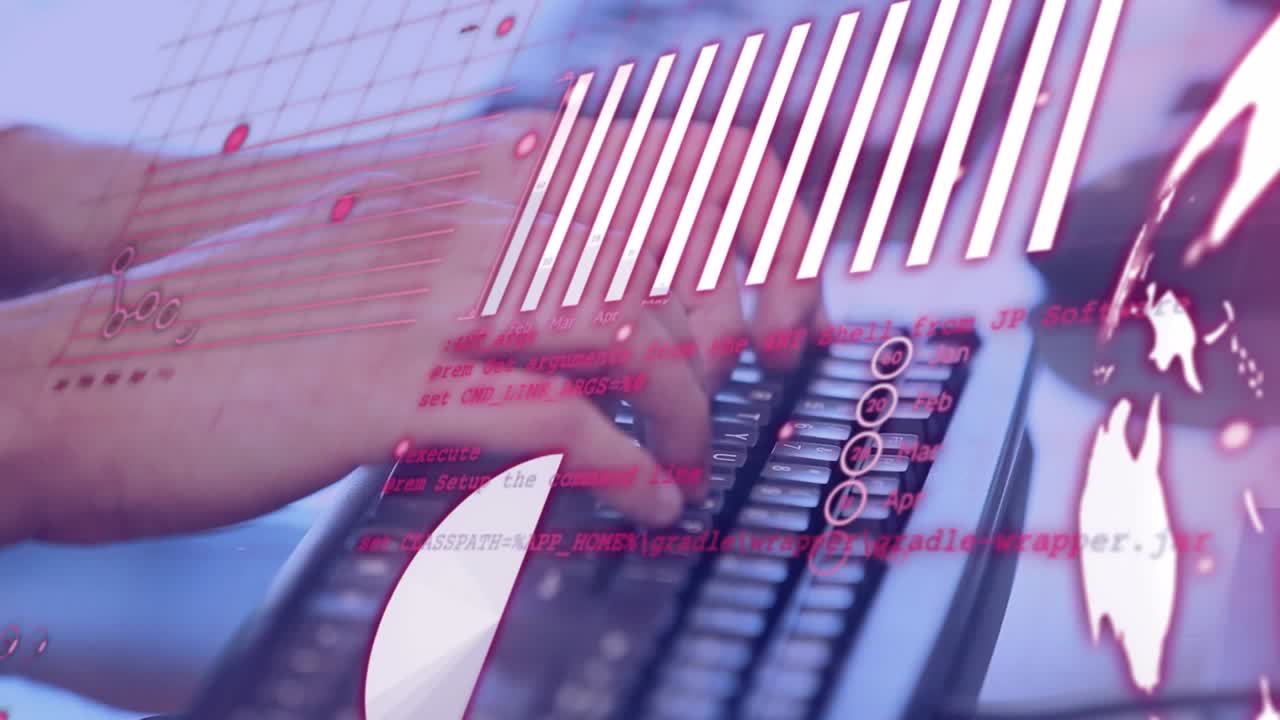 DNA structure and molecules explored in a digital business context