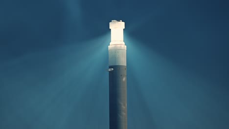 la torre de energía solar concentrada más alta del mundo en dubái, emiratos árabes unidos