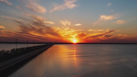 texas lake - sundown hyperlapse - march 2022