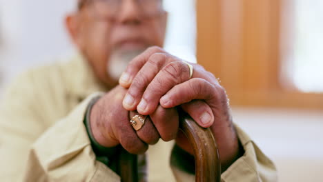 Walking-stick,-hands-and-elderly-man