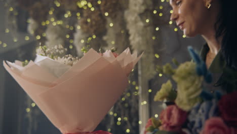 bouquets and credit card payment