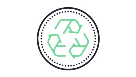 recycle icon animation