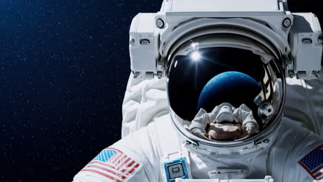 astronauta en el espacio