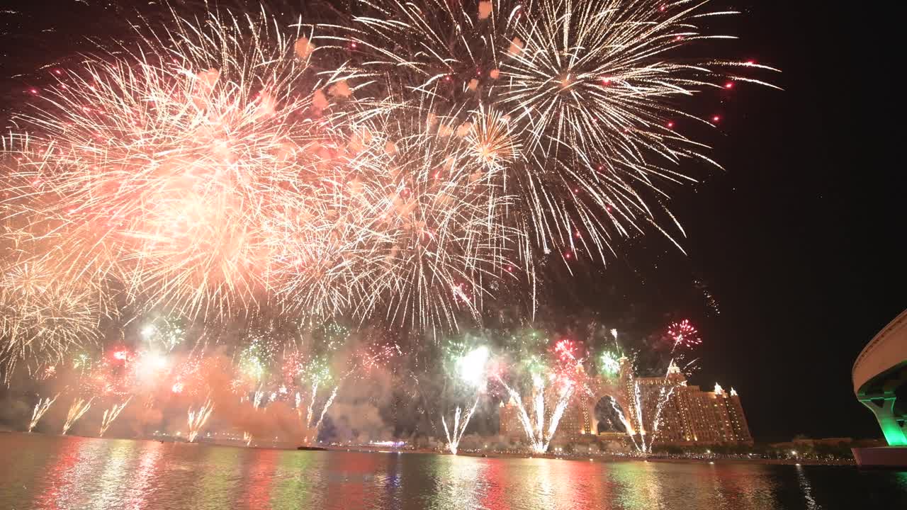 fuegos artificiales atlantis la palma