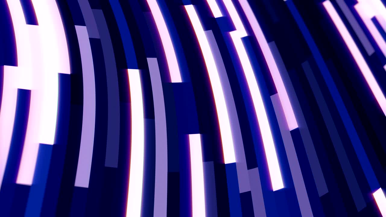 Seamless lines pattern. Loop abstract halftone motion background.