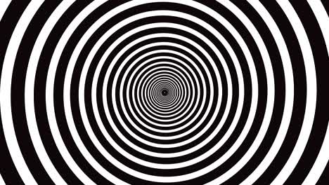 espiral de visualización de la hipnosis