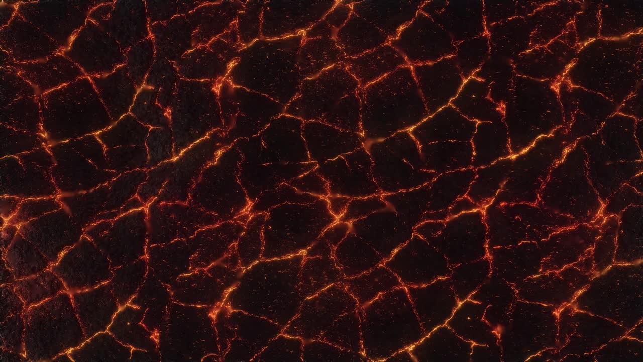 Hot Lava Black Background Texture