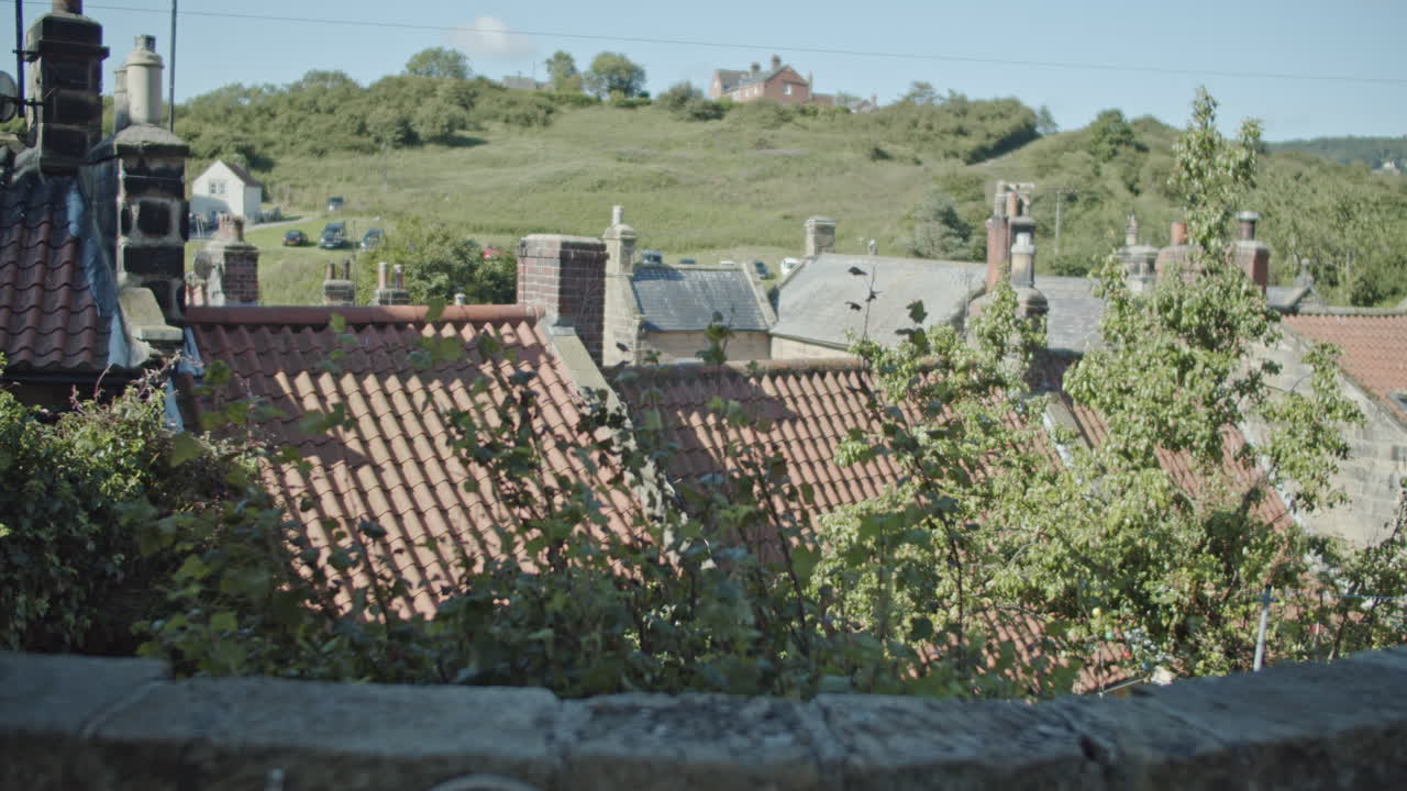 로빈 후드 베이 빌리지, 노스 요크셔, 노스 요크 황무지 유산 해안 clip28