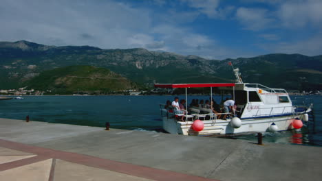 boat tour at a coastal town