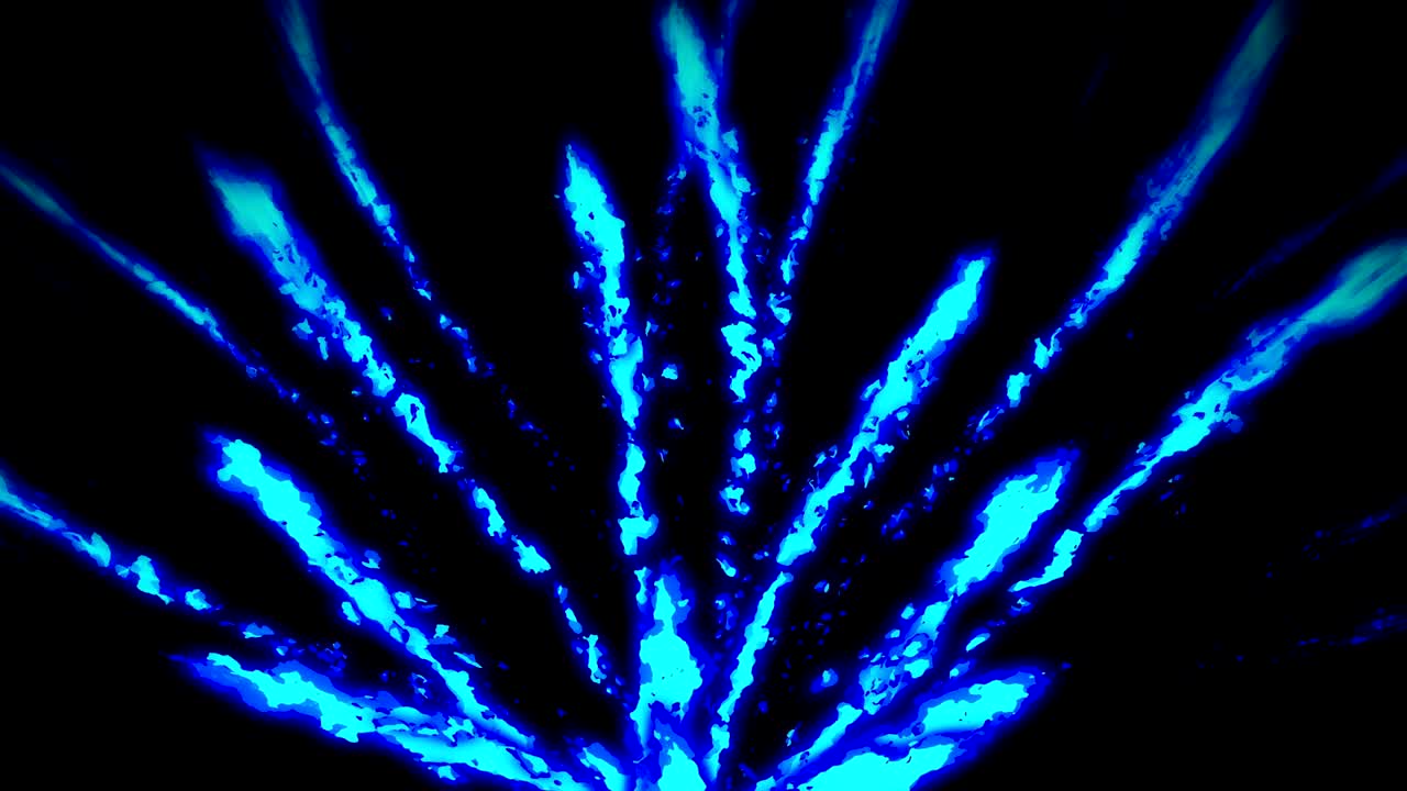 Fire lightning animation, Cartoon comic animation, Flame loop background,