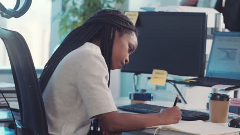 Escritora,-Mujer-De-Negocios-Y-Empleada-De-Marketing.