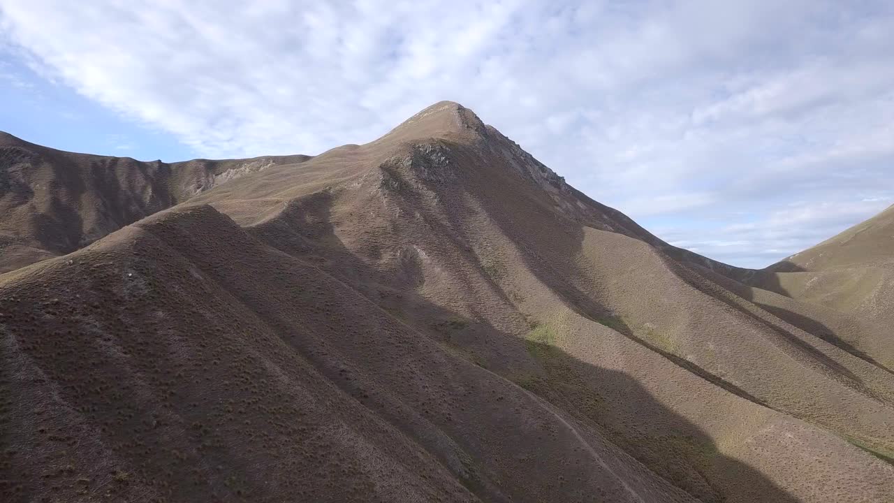 montaña seca aérea