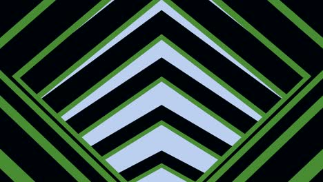 abstract motion flat shaded tunnel , deep forest blue green , seamless loop