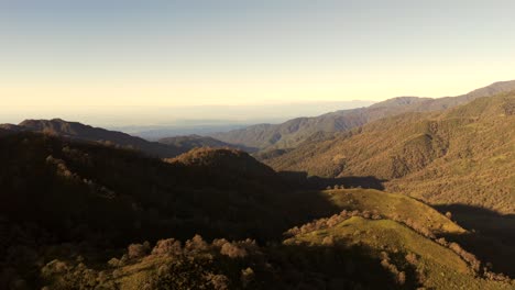 Beautiful-view-of-mountain-range-of-Yunga-during-sunset